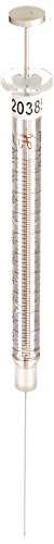 Хамилтон CAL81000 1710N Калибриран шприц со зацементирана игла, мерач од 22 -ти, стил на точка 2