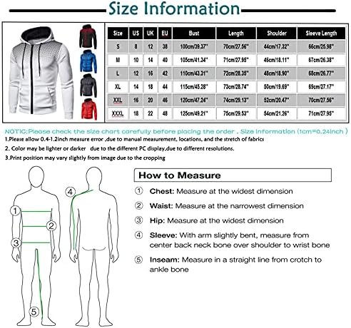 Комплетна патент џемпер на Xiaxogool, целосна џемпер со целосна зипска кошула со долги ракави, спортски качулка Полка точка кардиган, обичен палто со џебови