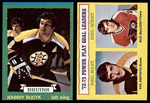 1973-74 Топс Бостон Бруинс во близина на екипата сет Бостон Бруинс ВГ/екс+ Бруинс