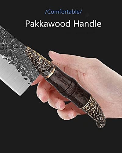 Тиволи Јапонски Готвач Нож Во Собата Рака Фалсификувани Кујна Нож Месо Нож Полн Танг Месар Нож За Сечење Месо