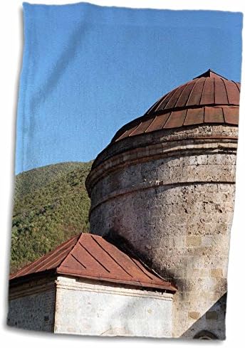 3drose Азербејџан, Шеки. Куполата на кавкаската албанска црква. - крпи