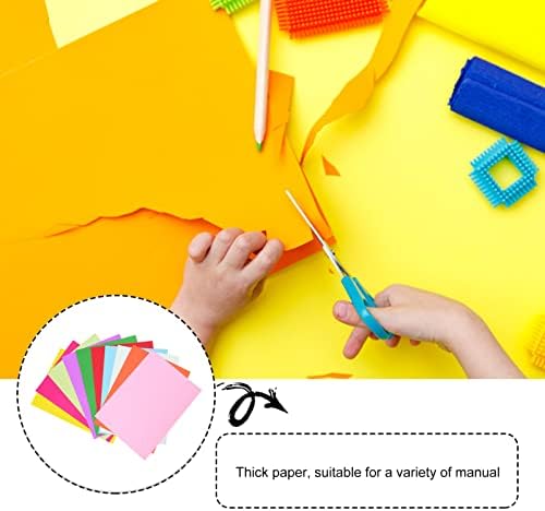 Започнете додатоци 100 парчиња DIY занаетчиски хартија од оригами задебелена двострана табла за хартија за честитки за сечење хартија