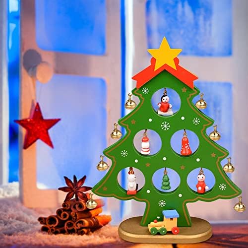 Starвездени украси за новогодишни декоративни акценти за домашно украсување вештачко новогодишно елка DIY мини новогодишна елка десктоп