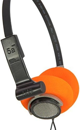Ѕвезда Слушалки Рачно Изработени Хај-Фи Стерео Слушалки Портокалова Ушна Рампа Челична Мрежа Косплеј со 3,5 мм Џек