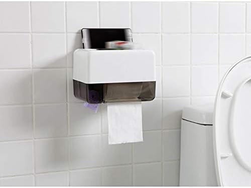 Јуанфлк Тоалет Водоотпорна Кутија За Ткиво Креативна Перфорирана Бесплатна Кутија За Тоалетна Хартија Држач За Тоалетна Хартија