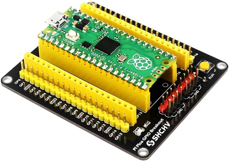 Redtagcanada за Arduino за Raspberry Pi Pio Pico GPIO Breakout Extender DIY Expansion Board Maleен женски пин со прекинувач