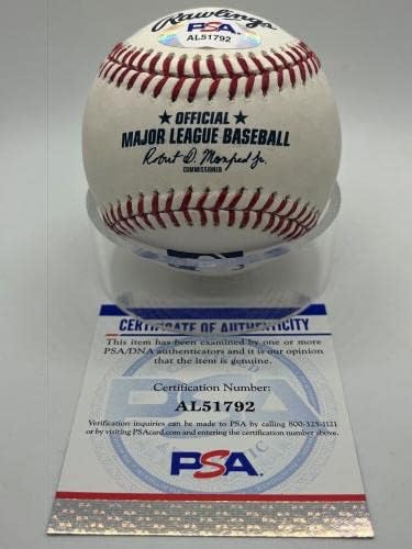 Кори Снајдер 1984 Потпишан Автограм Официјален Млб Бејзбол ПСА Днк-Автограм Бејзбол