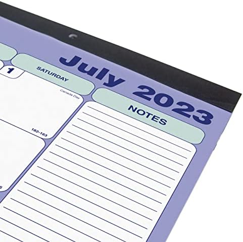 Блулин Академски Месечен Календар За Биро, 13 Месеци, јули 2023 до јули 2024 година, 21.25 х 16