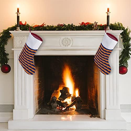 Аризона знаме црвени Божиќни празници за одмор дома украси за Божиќно дрво Камино виси чорапи