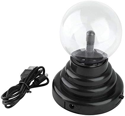 Bluexin Mini Plasma Ball Light, 3inch Nebula Plasma Ball Lommenty Lamp, Labl Lamp Touch Moilning Fun, забавен подарок, USB или напојување