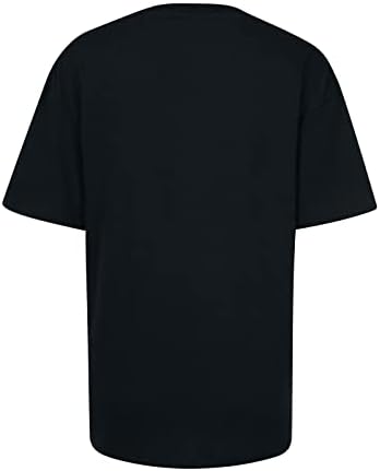Тинејџерски девојки блузи есен летен облека екипаж памук loveубов графичка графика Свети Патрик Топ кошула за жени 5к 5к