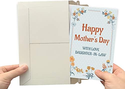 Снаата за картички за Денот на мајката, Премиер Честитки, направени во Америка, еколошки, дебели картички со премија плик 5in x 7,75in, спакувани