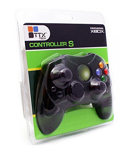 TTX Tech 6 Стапки Жичен Контролер За Microsoft Xbox Систем Црна
