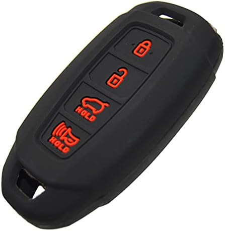 4 копчиња Силиконски клуч за клучеви за Hyundai Elantra Palisade Elantra Kona Mest