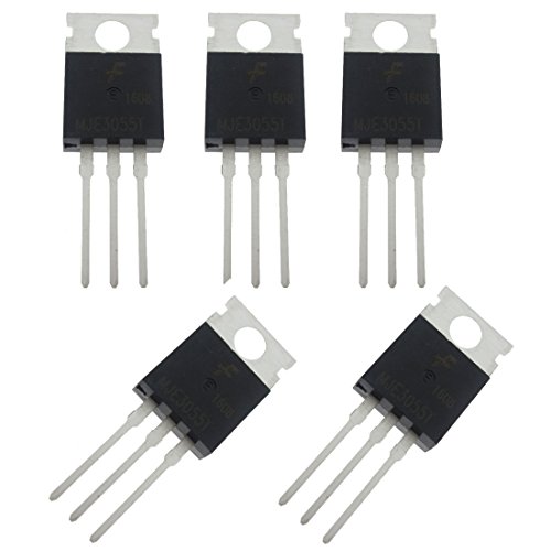 5 компјутери на MJE3055T MJE3055 10A 60V NPN транзистор за апликации за општа намена и префрлување