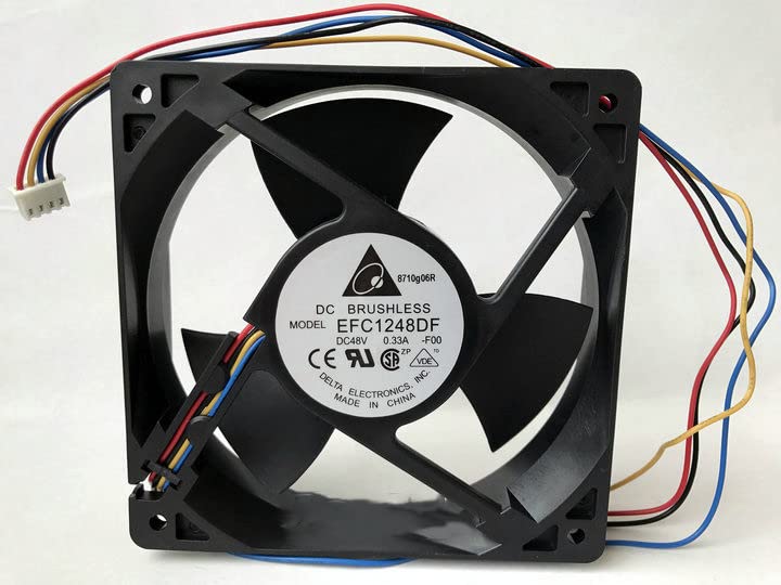 1 компјутери EFC1248DF DC48V 0,33A 120 × 120 × 32mm вентилатор за ладење