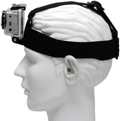 Замена на максимална моќност прилагодлив еластичен адаптер за монтирање на главата за сите камери GoPro
