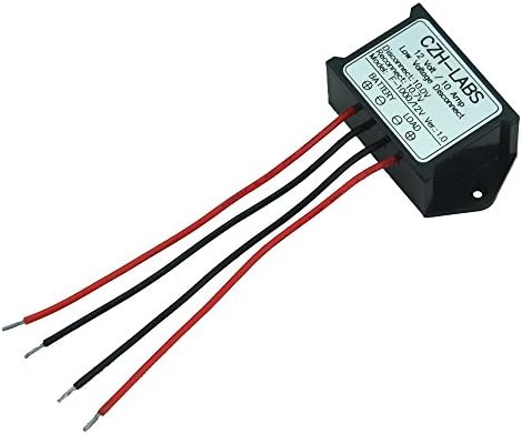 CZH-LABS Electronics-Salon 1PCS Модул за исклучување на низок напон LVD, 12V 10A, Заштитете/Пролонгирајќи го траењето на батеријата.