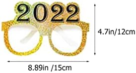 Абоофан црна декор starвездички очила за сонце стаклени украси 12 парчиња за очеви за очекување на очите на очите на орач на фото