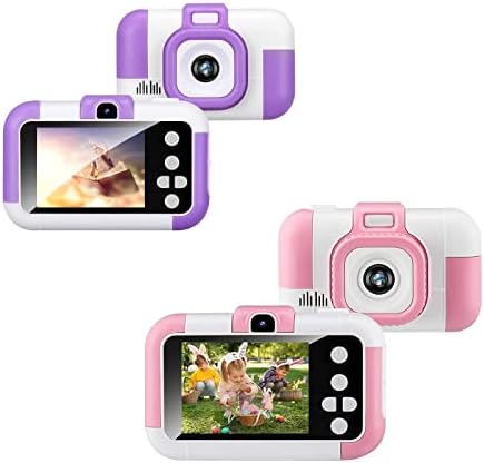 Камера за деца 3-10 години, Детска дигитална камера Божиќен роденденски подароци за момчиња и девојчиња