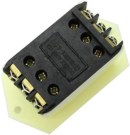 WTUKMO LC3-5 LC3-10 Копче прекинувач за напојување 5A 10A 220/380V Трифазна контрола на струја за контрола на напојувањето за прекинувач за мелење на мелница