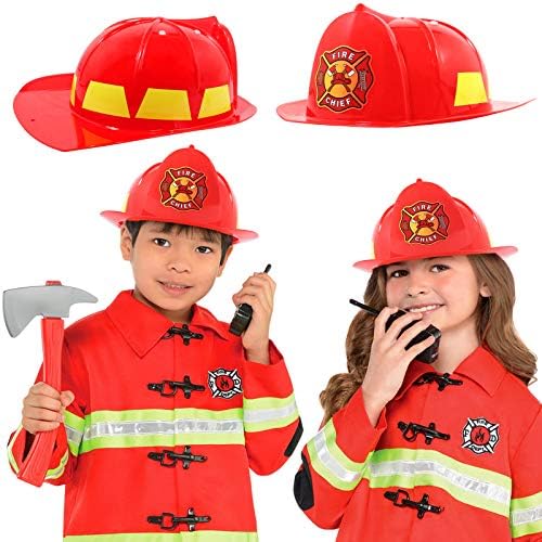Анаполиз Детска Пожарникарска Капа | Главен Шлем За Пожарникар За Деца | Детски Шлем За Шлемови За Пожарникари / Противпожарна Тврда