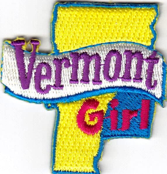 Вермонт девојче железо на форма на лепенка северо -источно