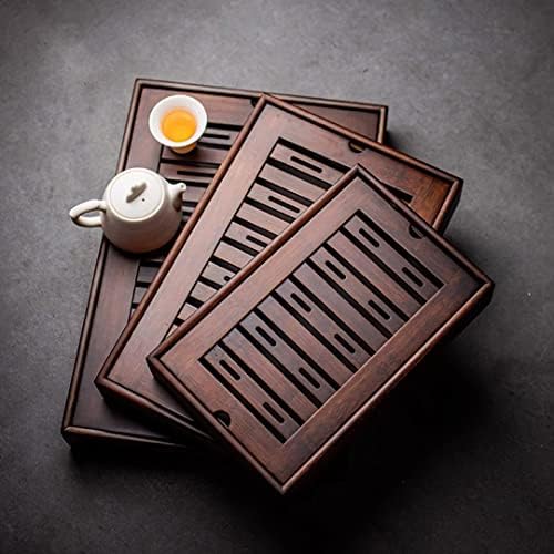 Бамбус Кинески табела за табела за чај од Гонгфу со складирање на вода за чај од кунгфу кунг фу.