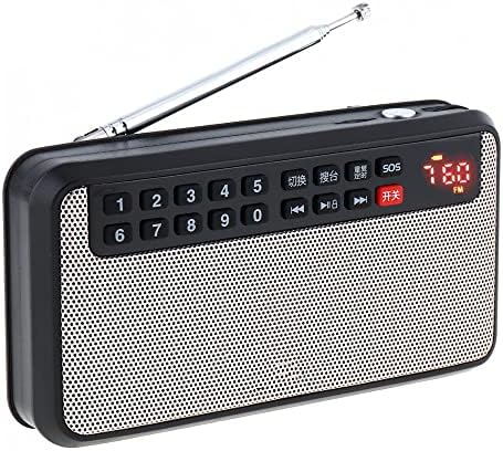 Венли FM радио звучник на звучни звучници со LED дисплеј субвуфер Mp3 Music Player/LAMP за дома/отворено