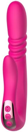 Делукс Ева играчка навлегување на G Spot Dual Vibring Women Sex играчки стимулатор, клиторикално мастурбирање на сексуални играчки за возрасни играчки за стапчиња за стапчиња