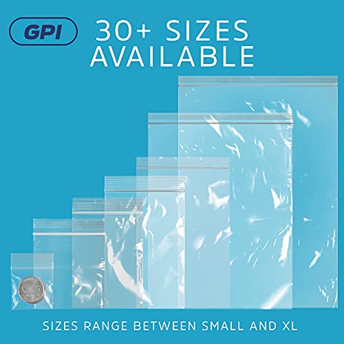 GPI 500 брои 5 x 8 чиста пластика што може да се повлече од поштенски кеси - најголемиот дел од 2 милји дебели и издржливи поли полиња