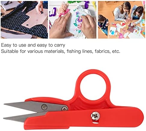 3 парчиња алатки за сечење ножици од не'рѓосувачки челик конец за конец на предиво занаетчиски ножици за бод за занаетчиски проект