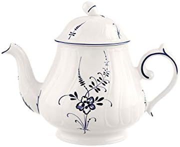 Villeroy & Boch Vieux Luxembourg чајник, 37 мл, бело/сино