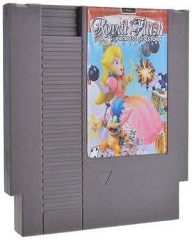 Кралска флух принцеза приказна 72 пински 8 битни касети за картички за игри за NES - Касети за додатоци за ретро игри за Nintendo - 1 x Royal