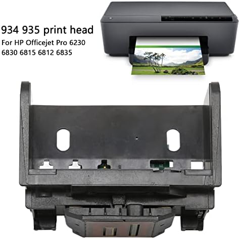 PLPLAAOBO отпорна на абење на главата за печатење, 934 935 Замена на млазницата за печатење на главата за HP OfficeJet Pro 6230 6830 6815