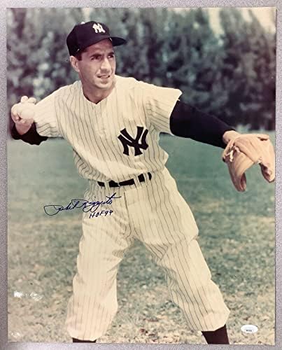 Фил Ризуто потпиша фотографија 16x20 Бејзбол NYујорк Аутограм Insc HOF JSA - Автограмирани фотографии од MLB