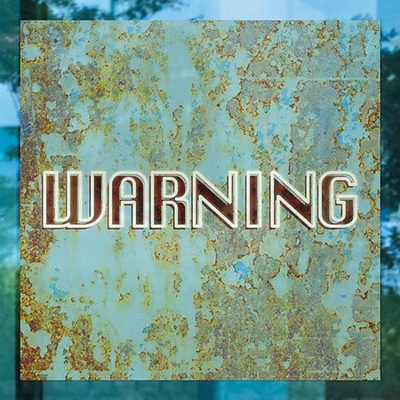 CGSignLab | „Предупредување -сина сина“ 8 x8