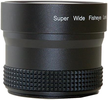 Canon Vixia HF M41 0.21x-0,22x леќи со риба-око со висок степен + крпа за чистење на микро влакна од NWV