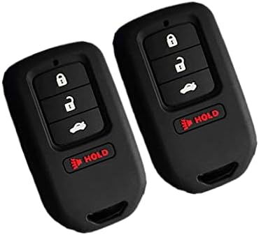 Паметна клучка FOB капаче за далечински управувач за заштитник без клуч за копчиња за Honda Accord CR-V HR-V CR-Z 4 копчиња