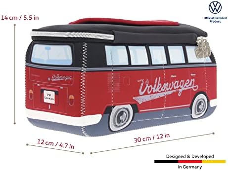 Бриса VW Колекција-Фолксваген Неопренови Универзална Торба За Шминка, Патување, Козметика Во Самба Автобус Т1 Кампер Ван Дизајн