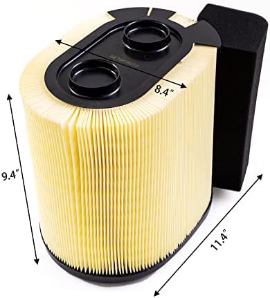 Getopauto FA-1927 Filter Air Filter.for 2017 2018 2019 Ford F250 F350 F450 F550 Super Duty со 6.7L V8 PowerStroke Diesel Engine.Replaces