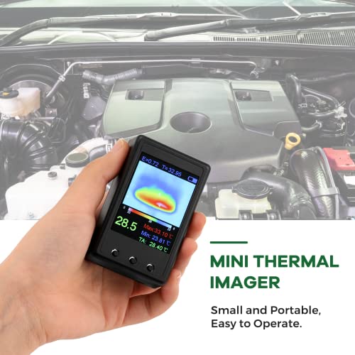 Antstone Handheld Infrared Thermal Imager Pocket Thermal Imaging Camera Mini Thermography Camera 2,4 инчен екран на екранот