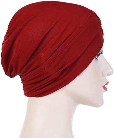 Спортски капачиња за жени со шамија цврста капаче за завиткување на жени турбан рак муслимански капа бејзбол капачиња дами глава обвивка