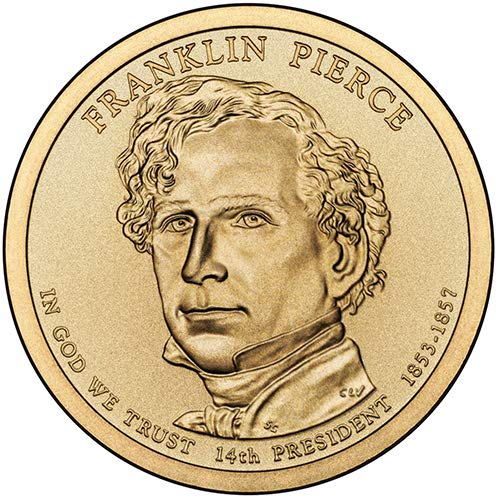2010 Д Позиција Б Сатенска Завршница Френклин Пирс Избор На Претседателски Долар Нециркулирана Американска Нане