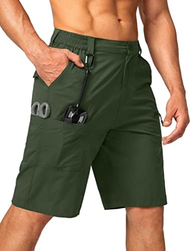 Виодија машки пешачки шорцеви со мулти џебови Брзо суво истегнување тактички шорцеви за мажи риболов на отворено