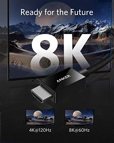 ANKER 547 USB-C Центар, Компатибилен со THUNDERBOLT 4 USB C Порта, 4K HDMI, USB C и 2 USB Порти Податоци &засилувач; Anker 8K@60Hz