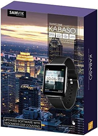 Samvix Smart Time Kabaso Mp3 Watch со Bluetooth, екран на допир и рекордер
