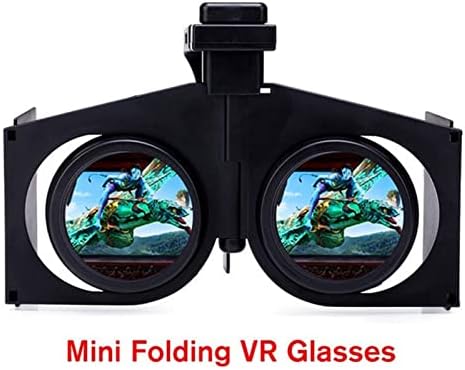 Nuopaiplus VR Слушалки, 3d Филм Очила 3D Очила ВИРТУЕЛНА Реалност Очила Слушалки Шлем Уреди Кутија За Телефон ЗА IMAX Филмови &засилувач; Играат