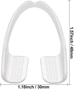 8 парчиња стража за уста за мелење заби - удобност за стоматолошка ноќна стража со преносен контејнер куќиште за затегнување на забите