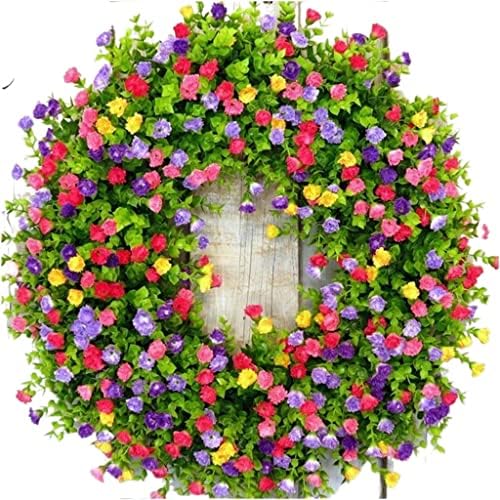 Тјлс Фарма Шарени Куќа Венец Свадба Цветни Растенија Градина Влезната Врата Декор